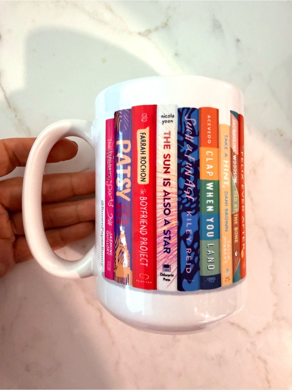 Society6 16 oz Mug – Books by Black Authors 📚